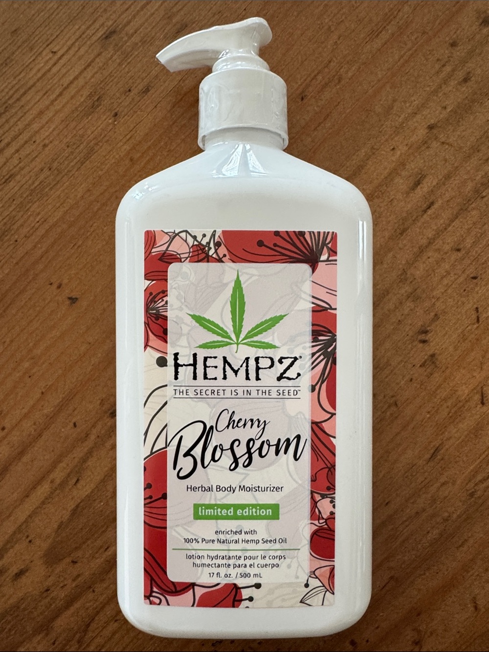 Hempz Cherry Blossom Herbal Body Moisturizer